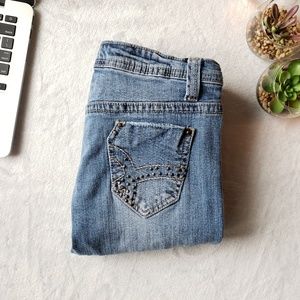 🌱 Rue21 Super Distressed Denim Jeans